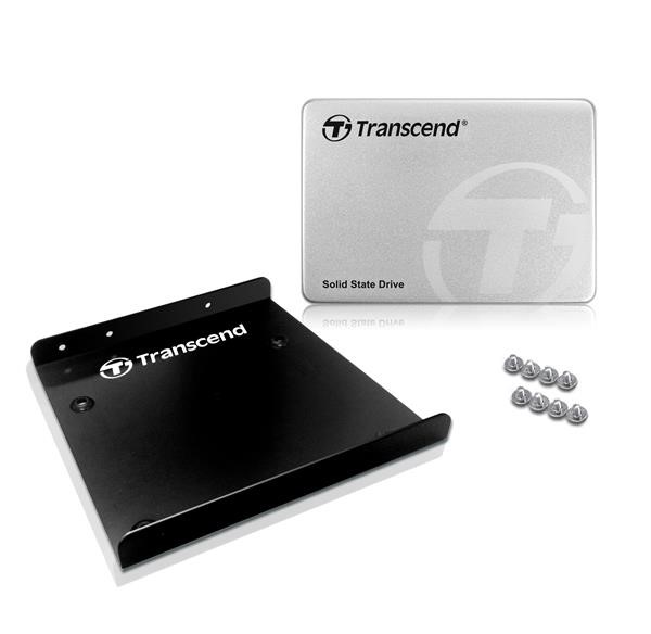 TRANSCEND SSD 370S 128GB, SATA III 6Gb/s, MLC (Premium), hliníkové puzdro4 