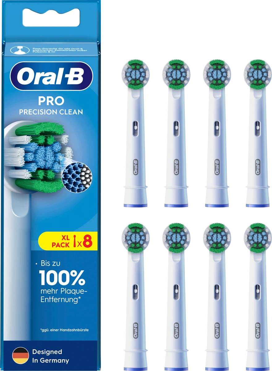 Oral-B Pro Precision Clean náhradní hlavice,  8 kusů,  bílé0 