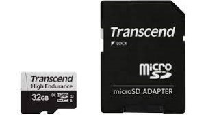 TRANSCEND MicroSDXC karta 32GB 350V,  High Endurance0 