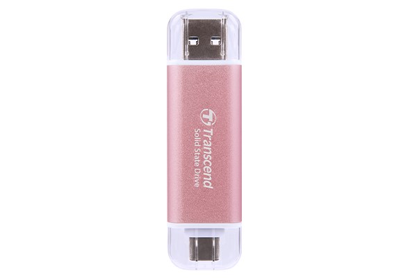 Transcend SSD 2TB ESD310P USB 3.2 Gen 2x1 - Pink0 