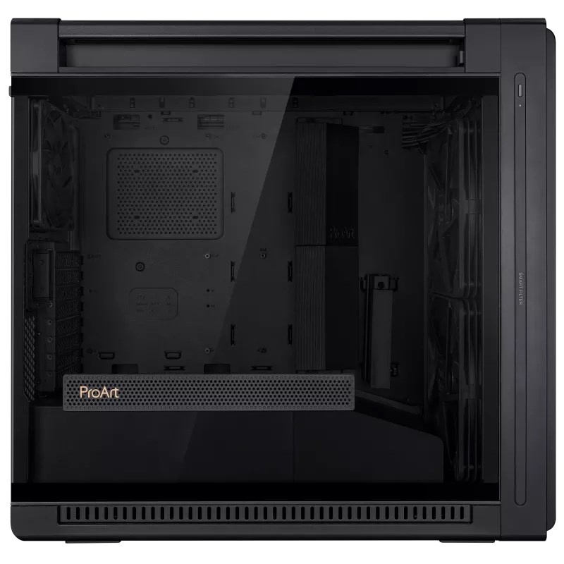 ASUS case PROART PA602 TG ARGB BLACK, Mid Tower, průhledná bočnice, černá6 