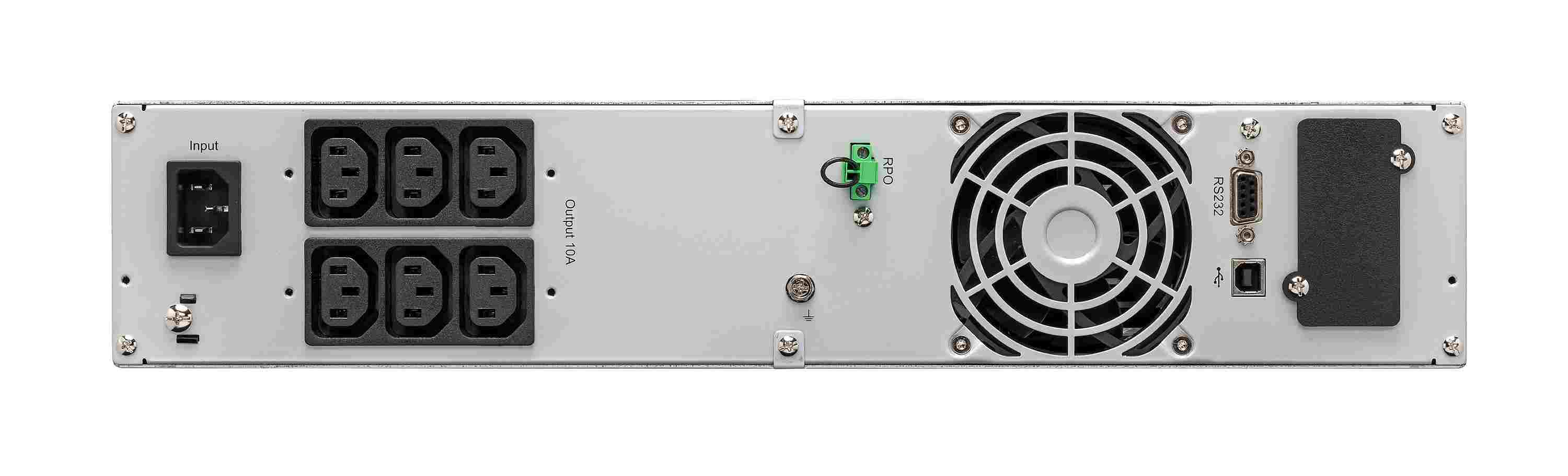 Eaton 9E2000IR,  UPS 2000VA /  1600W,  LCD,  rack 2U1 