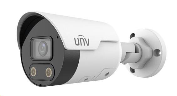 UNIVIEW IP kamera 2688x1520 (4 Mpix), až 25 sn/s, H.265, obj. 2,8 (101,1°), PoE, Mic, IR 30m, WDR 120dB, ROI, koridor formát, 3DNR1 