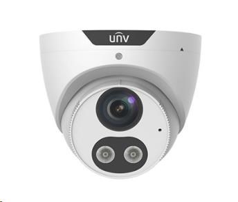 UNIVIEW IP kamera 2688x1520 (4 Mpix), až 25 sn/s, H.265, obj. 2,8 (101,1°), PoE, Mic.,Repro IR 30m, WDR 120dB, ROI, koridor formát0 