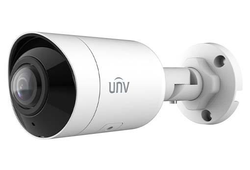UNIVIEW 2880x1620 (5Mpix), až 30 sn/s, H.265, obj. 1,68mm (180°), PoE, integrovaný mikrofon, IR 20m, WDR 120dB, Chytré a0 