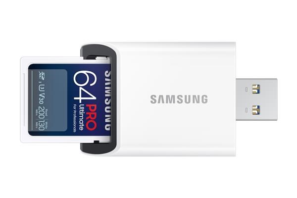 Samsung SDXC 64GB PRO ULTIMATE + USB adaptér2 