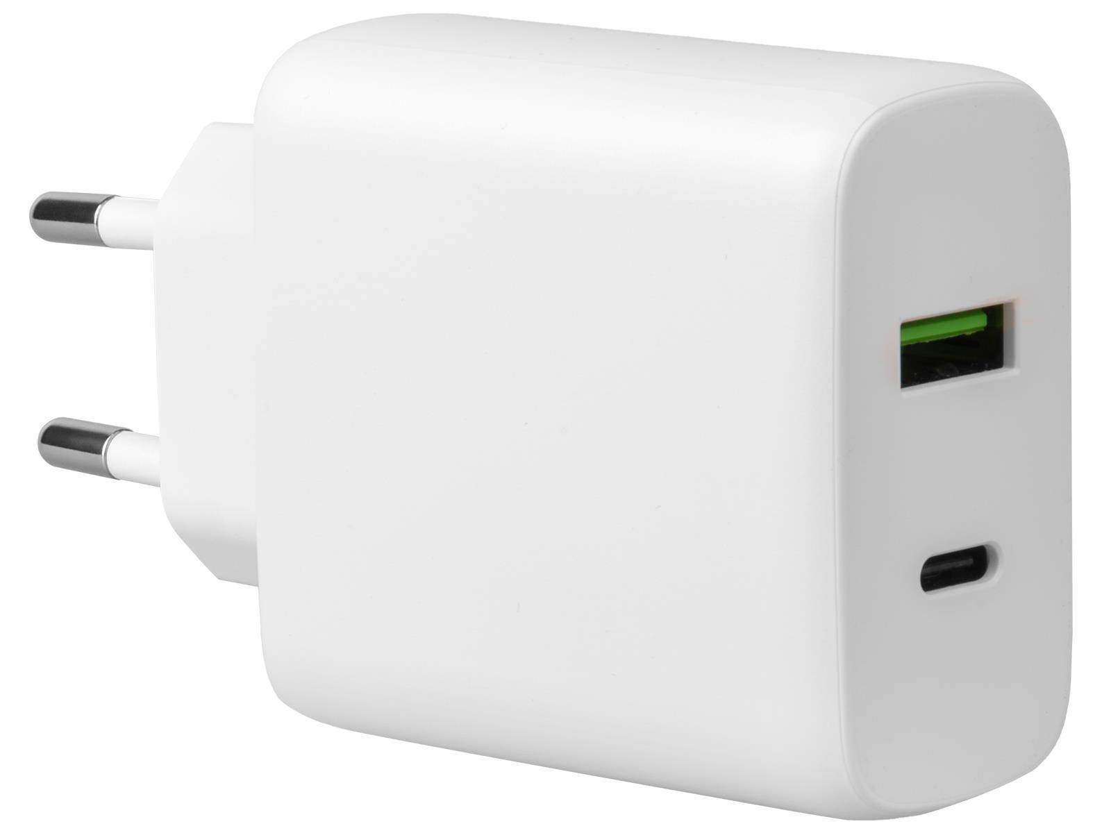 AVACOM HomePRO+ síťová nabíječka s Power Delivery 65W s výstupy USB-C a USB-A0 
