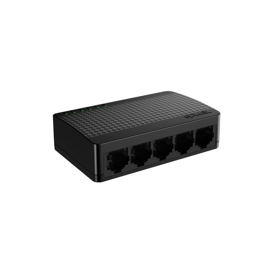 Tenda SG105M 5-portový Gigabit Ethernet Switch,  10/ 100/ 1000Mbps,  Plast,  Desktop3 