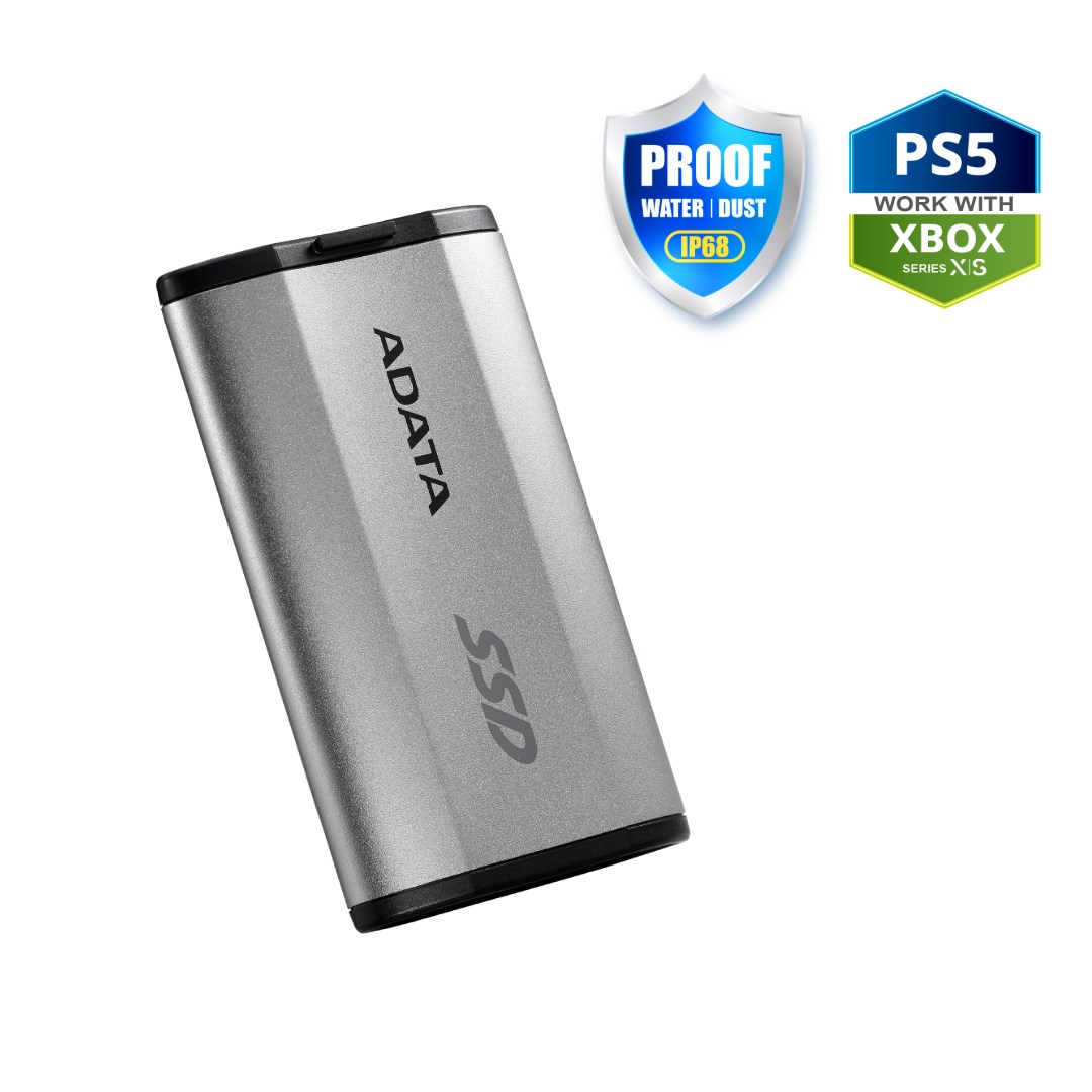 ADATA External SSD 500GB SD810 USB 3.2 USB-C,  Stříbrná3 