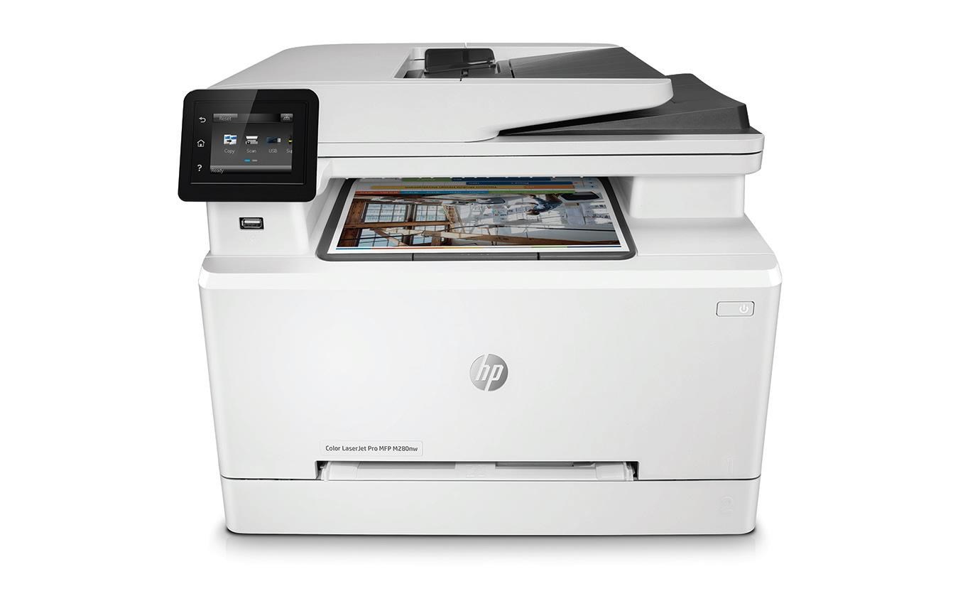 BAZAR - HP Color LaserJet Pro MFP M282nw (A4,  21/ 21 ppm,  USB 2.0,  Ethernet,  Wi-Fi,  Print/ Scan/ Copy,  ADF) - Poškozený oba0 