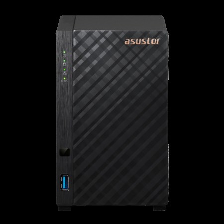 Asustor AS1102TL 2-bay NAS Drivestor 2 Lite,  1GB DDR4,  1x USB 3.2 Gen 1; 1x USB 2.0,  Realtek RTD1619B,  Quad Core,  1.7 GH0 