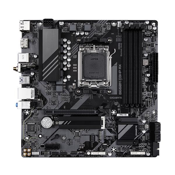 GIGABYTE MB Sc AM5 B650M D3HP AX,  AMD B650,  4xDDR5,  2xDP,  1xHDMI,  WiFi,  mATX3 