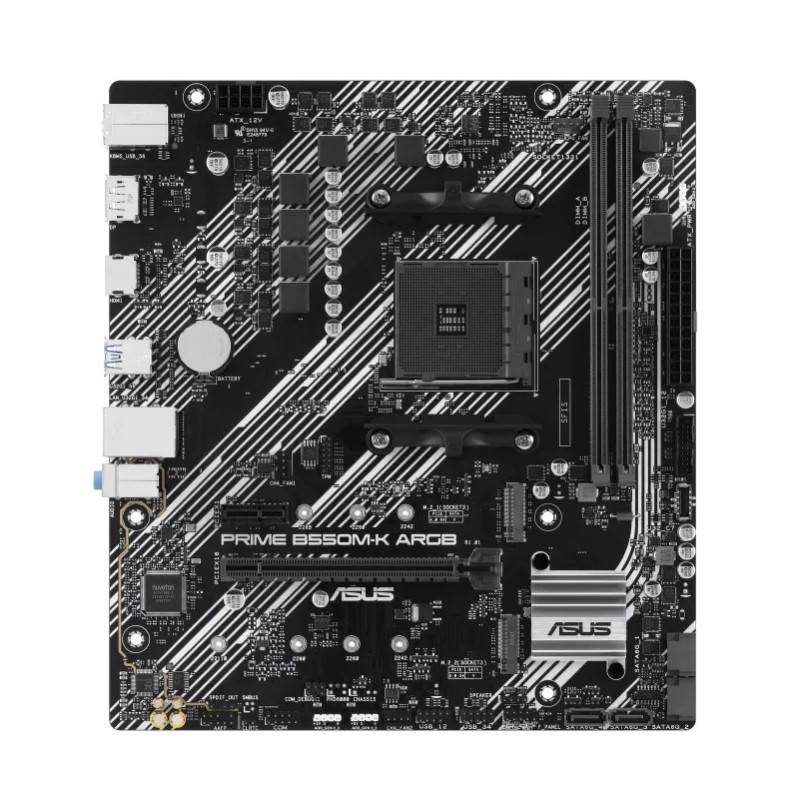 ASUS MB Sc AM4 PRIME B550M-K ARGB,  AMD B550,  2xDDR4,  1xHDMI,  1xDP,  mATX0 