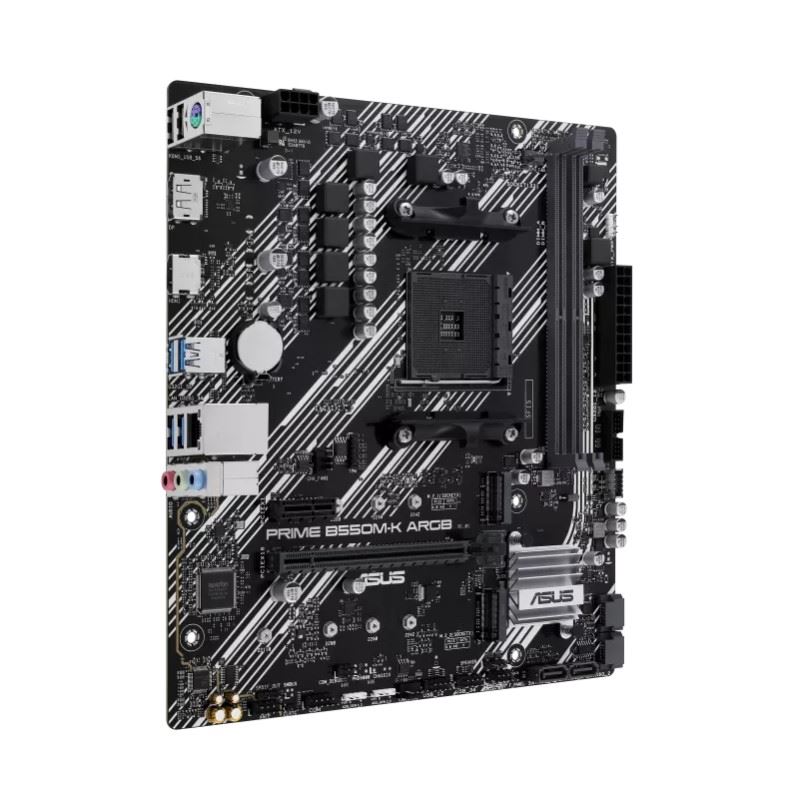 ASUS MB Sc AM4 PRIME B550M-K ARGB,  AMD B550,  2xDDR4,  1xHDMI,  1xDP,  mATX1 