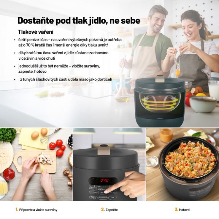 Lauben Electric Pressure Cooker 5000AT0 