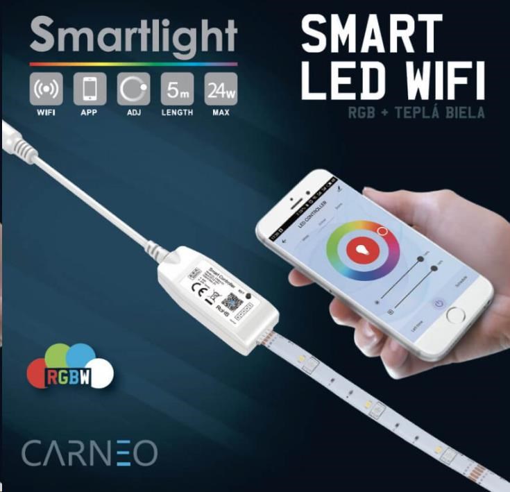 CARNEO LED Pás RGB WIFI 5M1 