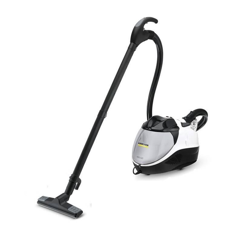 Karcher SV 7 parní vysavač,  2200 W,  HEPA filtr a vodní filtr,  regulace množství páry,  systém dvou nádrží0 