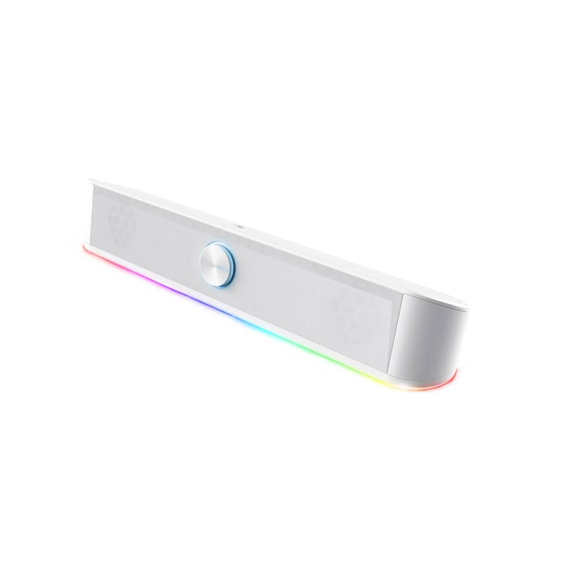 TRUST reproduktor GXT 619W Thorne RGB Illuminated Soundbar,  bílá2 