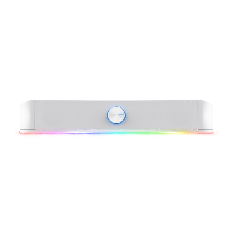 TRUST reproduktor GXT 619W Thorne RGB Illuminated Soundbar,  bílá3 