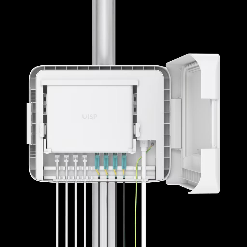 UBNT UISP-Box Plus,  UISP venkovní box pro UISP Switch Plus0 