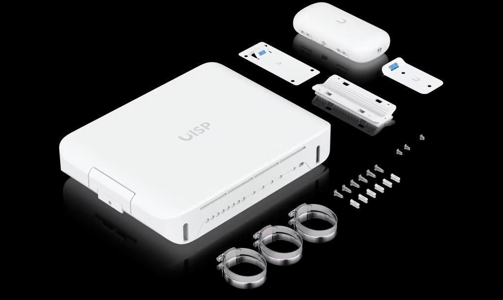 UBNT UISP-Box Plus,  UISP venkovní box pro UISP Switch Plus1 