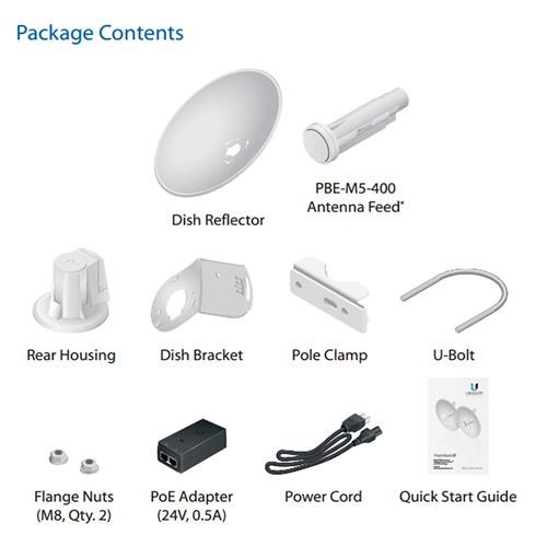 UBNT PowerBeam M5 400,  PBE-M5-4002 