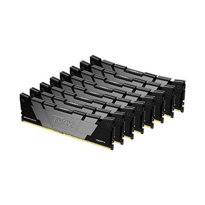 Kingston FURY Renegade/ DDR4/ 256GB/ 3200MHz/ CL16/ 8x32GB/ Black0 