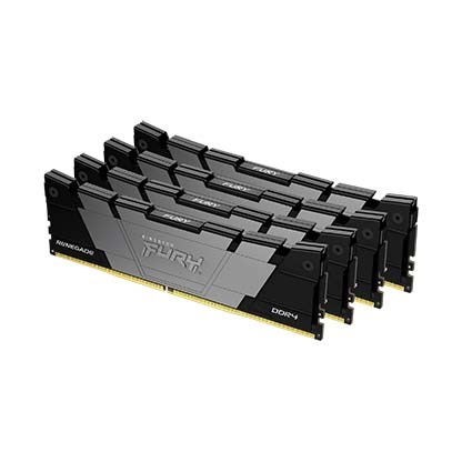 KINGSTON DIMM DDR4 64GB (Kit of 4) 3600MT/ s CL16 1Gx8 FURY Renegade Black0 