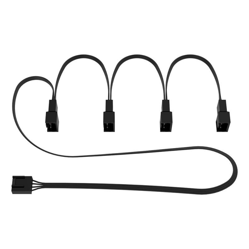 ARCTIC kabel rozbočovač,  4-pin PWM Ventilátor,  1-na-40 