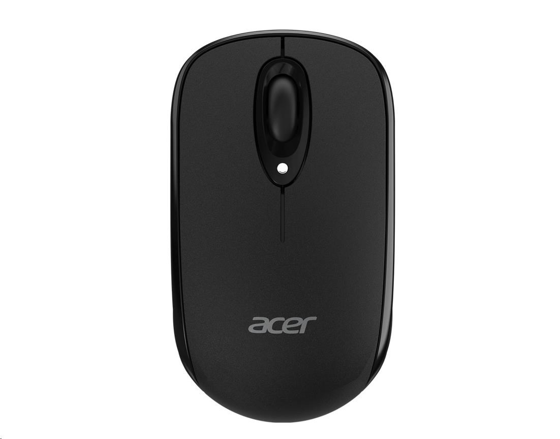 ACER Bluetooth Mouse Black (AMR120) - optical IR LED, BT 5.1, 1000 dpi, 10m dosah, životnost 24měs, 66g, 2xAAA battery, černá3 