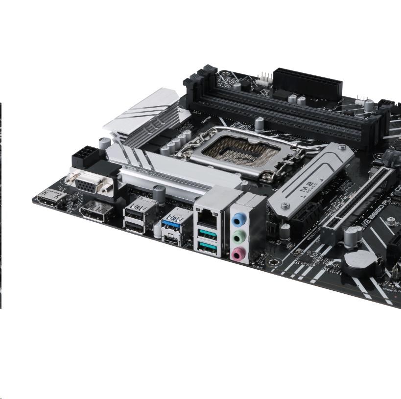 ASUS MB Sc LGA1700 PRIME B660-PLUS DDR4,  Intel B660,  4xDDR4,  1xDP,  1xHDMI,  1xVGA3 