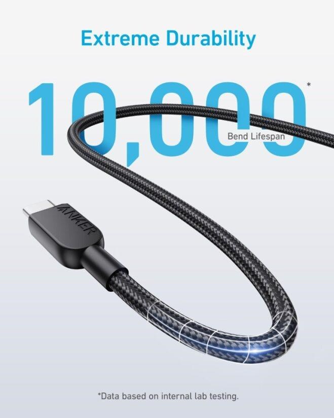 Anker 310 USB-C Cable 0.9M,  240W3 
