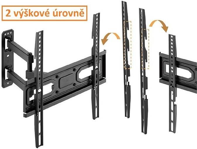 Otočný sklopný držák Tv Fiber Mounts FM78
1 