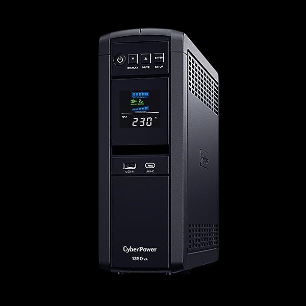 CyberPower PFC SineWave LCD GP UPS 1350VA/ 810W,  Schuko zásuvky0 