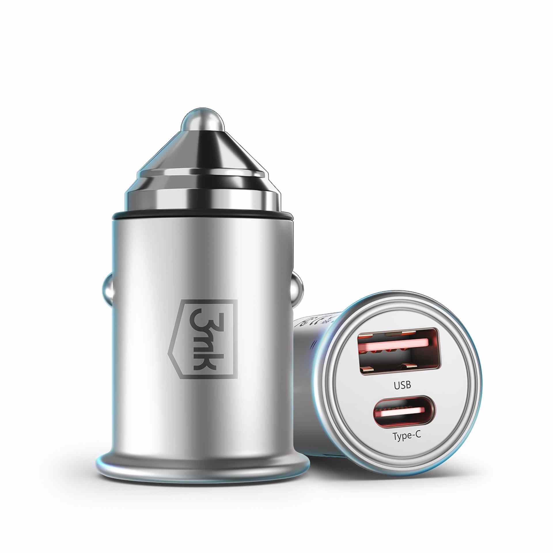 3mk nabíječka do auta - Hyper Car Charger 30W0 