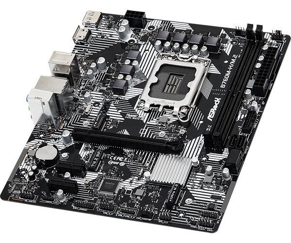 ASRock MB Sc LGA1700 B760M-H/ M.2,  Intel B760,  2xDDR5,  1xDP,  1xHDMI,  mATX2 