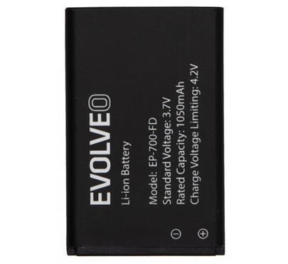 EVOLVEO baterie EP-700-BAT,  1050 mAh Li-Ion pro EasyPhone FD (EP-700),  bulk0 