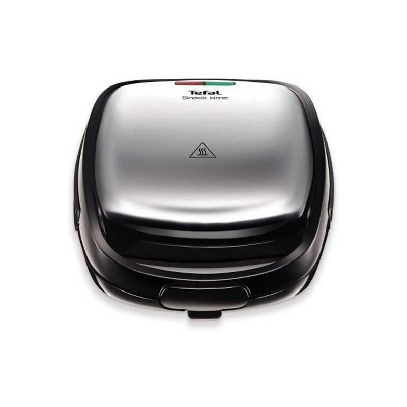 Tefal Snack Time SW341D12 toustovač,  2v1,  700 W,  vyměnitelné plotny,  bezpečnostní západka1 