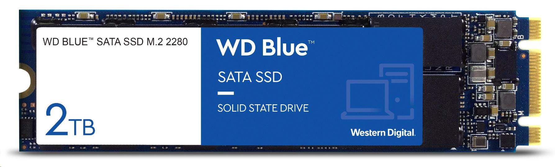WD Blue SA510/ 2TB/ SSD/ M.2 SATA/ 4R