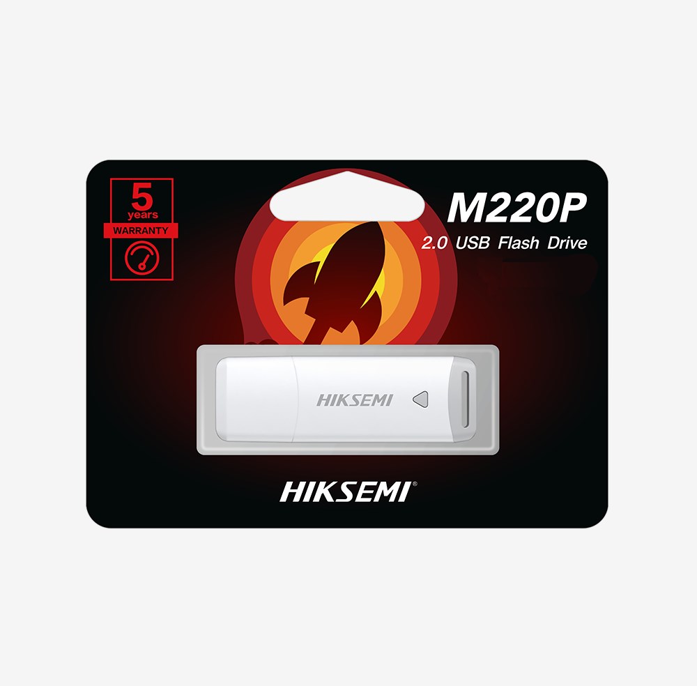 HIKSEMI Flash Disk 4GB Cap,  USB 2.0 (R:10-20 MB/ s,  W:3-10 MB/ s)0 