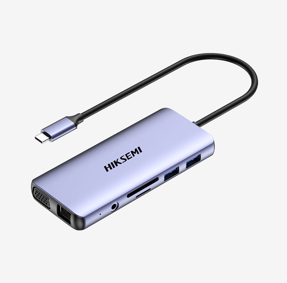 HIKSEMI hub DS11,  Typ-C,  11v1,  USB 3.00 