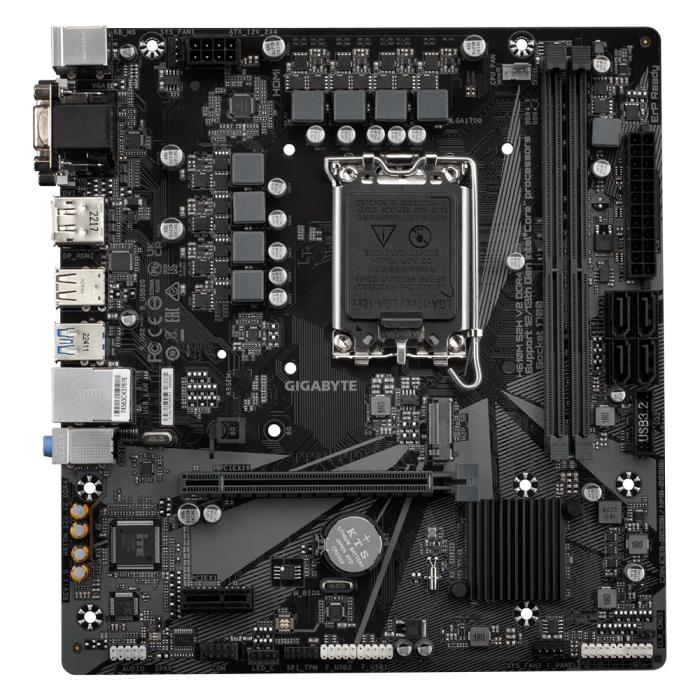 BAZAR - GIGABYTE MB Sc LGA1700 H610M S2H V2 DDR4, Intel H610, 2xDDR4, 1xDP, 1xHDMI, 1xDVI, 1xVGA, mATX - Po opravě (Náhr1 