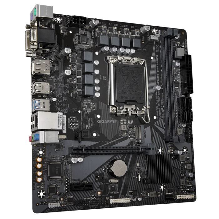 BAZAR - GIGABYTE MB Sc LGA1700 H610M S2H V2 DDR4, Intel H610, 2xDDR4, 1xDP, 1xHDMI, 1xDVI, 1xVGA, mATX - Po opravě (Náhr2 