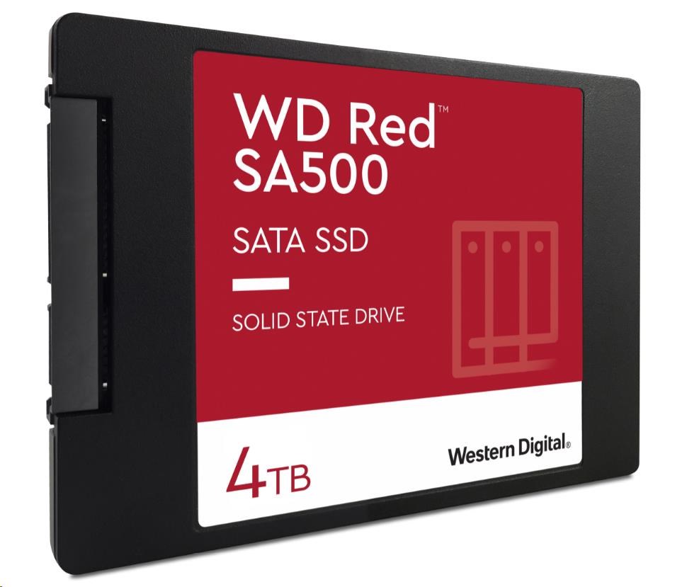 WD RED SSD 3D NAND WDS400T1R0A 4TB SATA/600, (R:560, W:530MB/s), 2.5