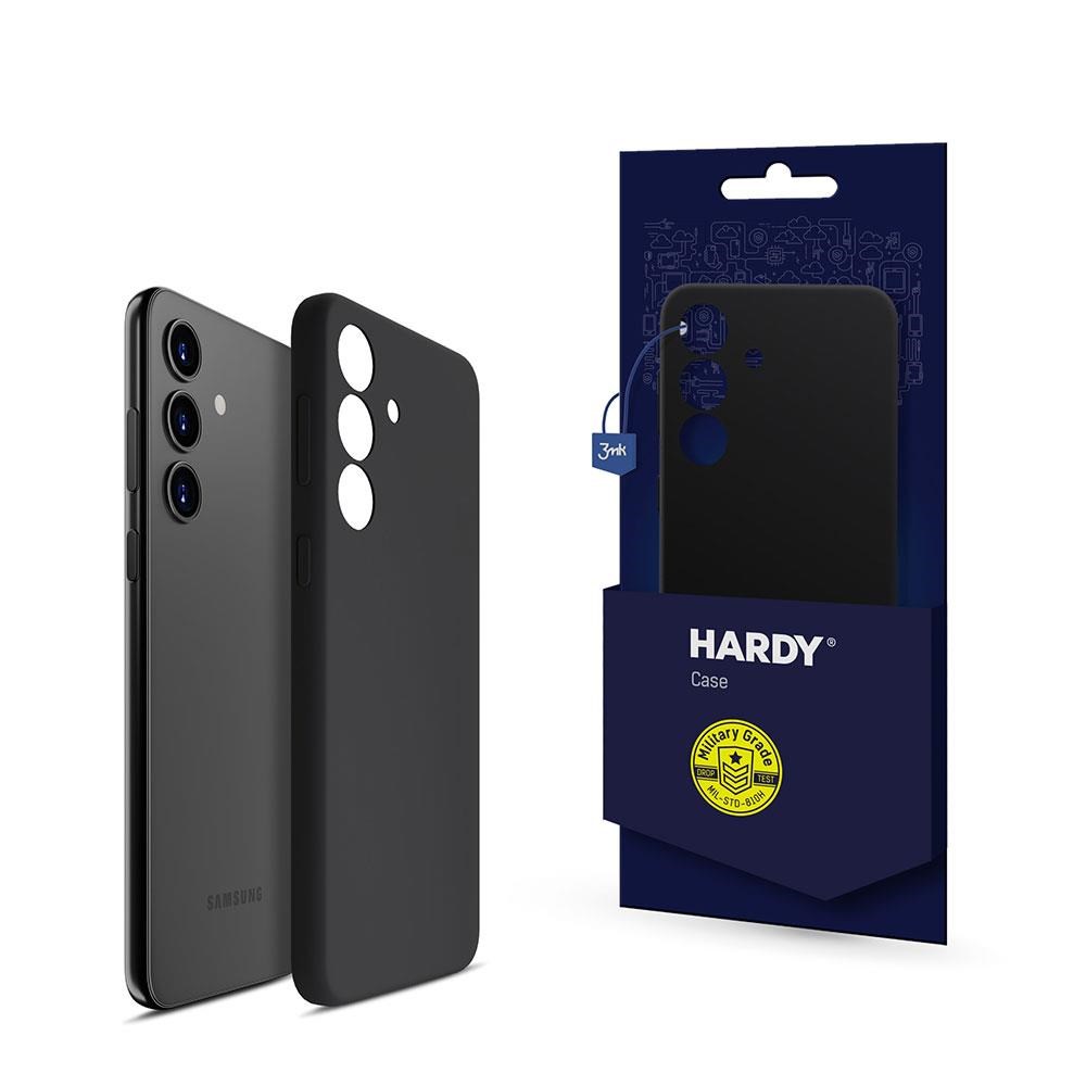 3mk ochranný kryt Hardy Silicone MagCase pro Samsung Galaxy S24 (SM-S921) black0 