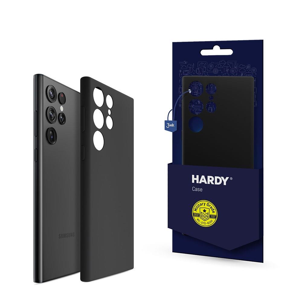 3mk ochranný kryt Hardy Silicone MagCase pro Samsung Galaxy S24 Ultra (SM-S928) black0 