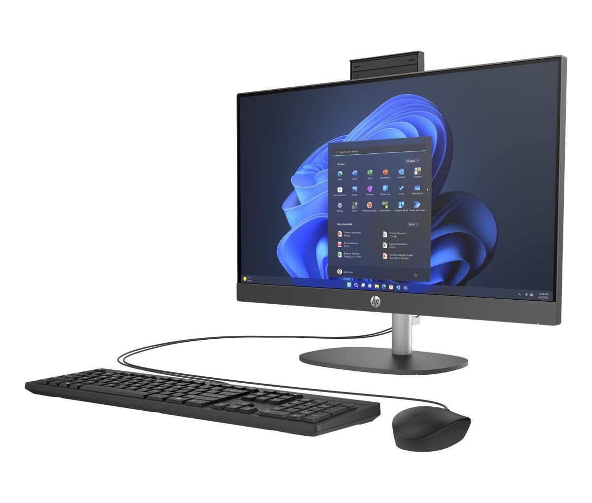 HP AiO ProOne 240G10 23.8 IPS NT i5-1335U,16GB, 512GB M.2 NVMe, WiFi 6 + BT, usb kláv. a myš, Win11Pro5 