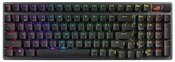 ASUS klávesnice ROG STRIX SCOPE II 96 WL/NXSW/US/PBT9 