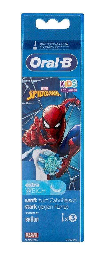 Oral-B náhradní hlavice pro oscilační kartáčky Kids Spiderman, 3 kusy0 