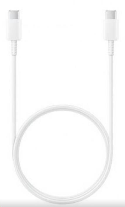 Samsung datový kabel EP-DN975BWE,  USB-C -> USB-C,  1 m,  bílá,  (bulk)0 